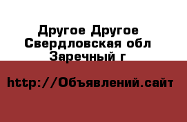 Другое Другое. Свердловская обл.,Заречный г.